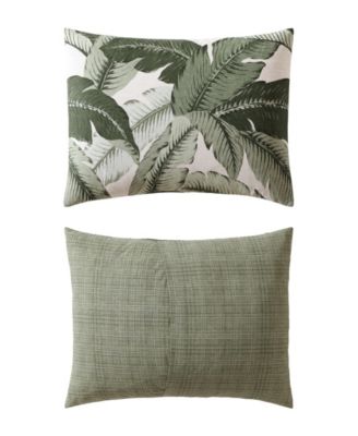 Vintage Palms Reversible 3-Pc. Comforter Set, Full/Queen