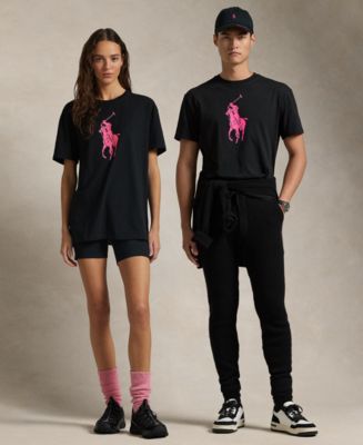 Polo Ralph Lauren Unisex Pink Pony Classic-Fit Jersey T-Shirt