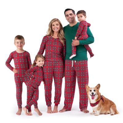 Girls Holiday Family Pajamas Neutral Two Piece Pajamas