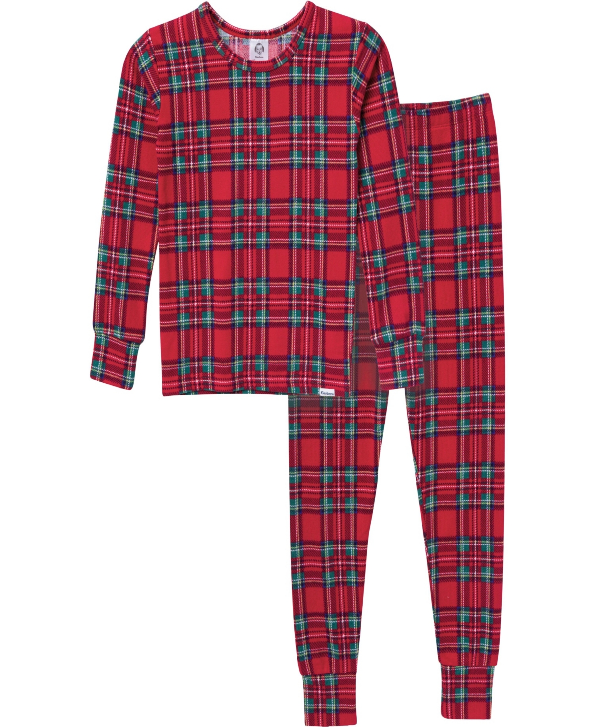 Gerber Girls Holiday Family Pajamas Neutral Two Piece Pajamas