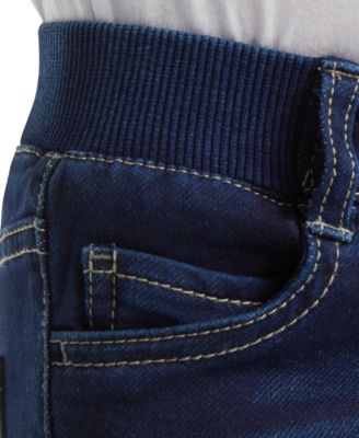 Baby Boys Knit Denim Jogger Pants