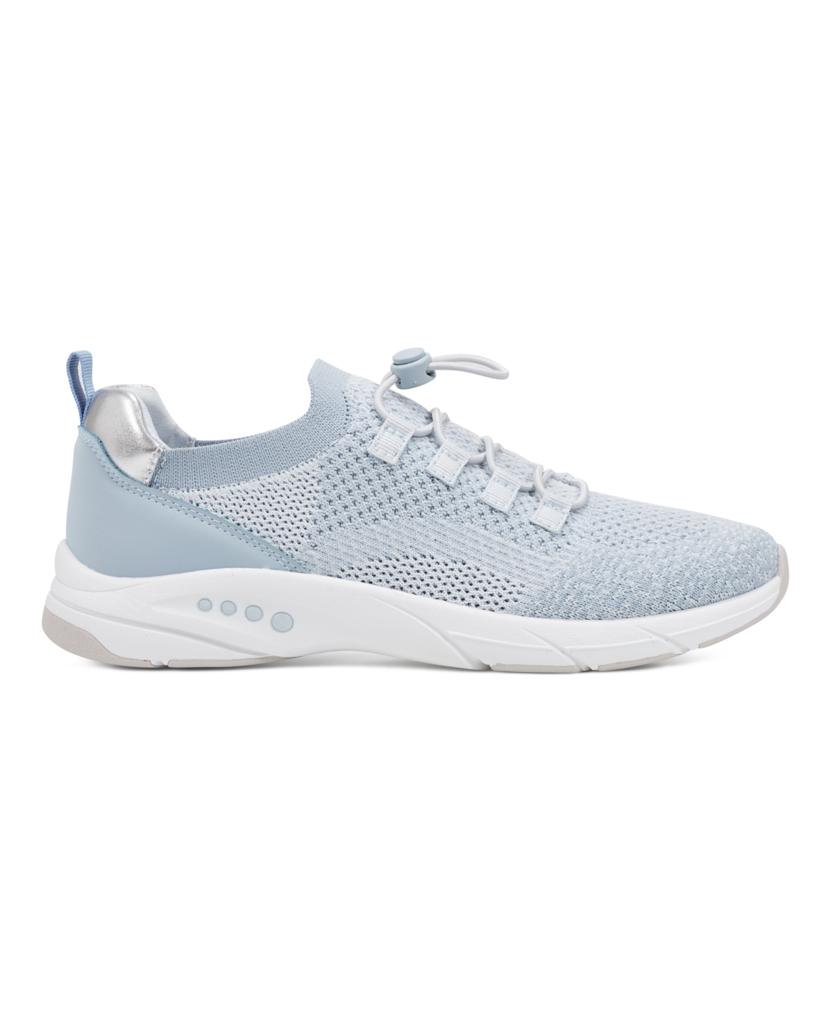 Easy Spirit Astrid Pull-on Knit Sneaker In Light Blue Multi