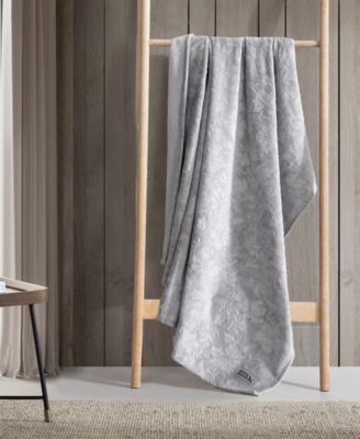 Carved Ultra Soft Plush Throw, 70" X 50"