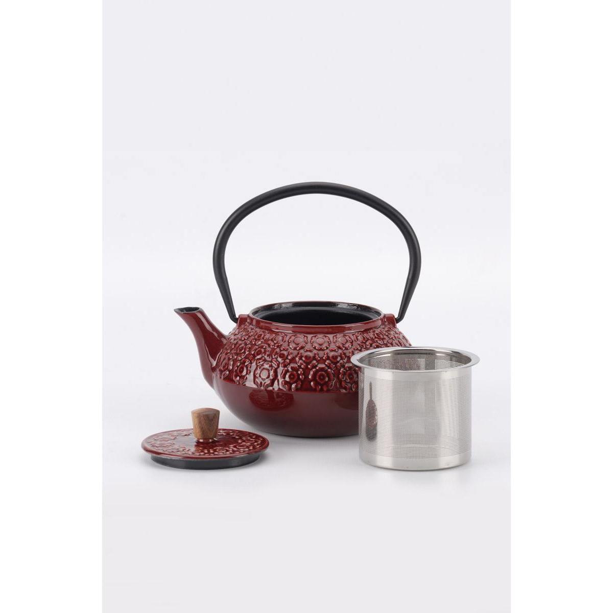 Minimal Enamelled Cast Iron Teapot