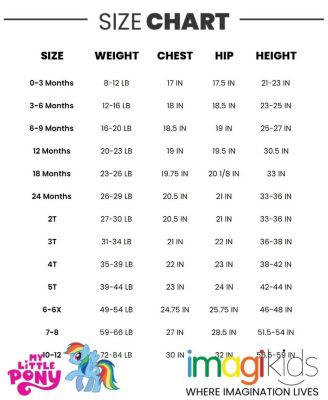 Girls My Pony Rainbow Dash Baby Zip Up Coverall Newborn to