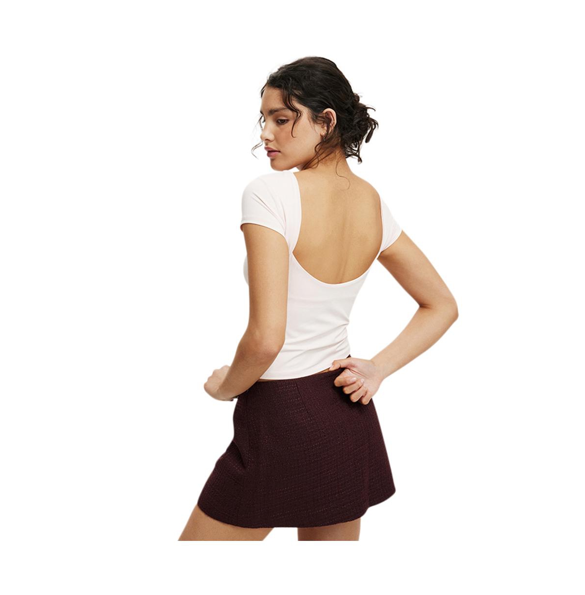 Cotton On Women's Harper Suiting Mini Skirt