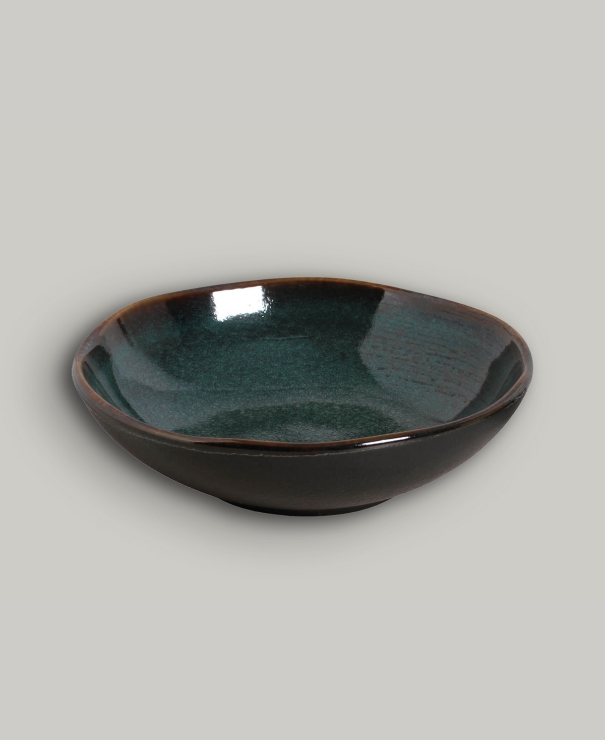 Porto Brasil Stoneware Salad Bowls, Set Of 6 In Oceano
