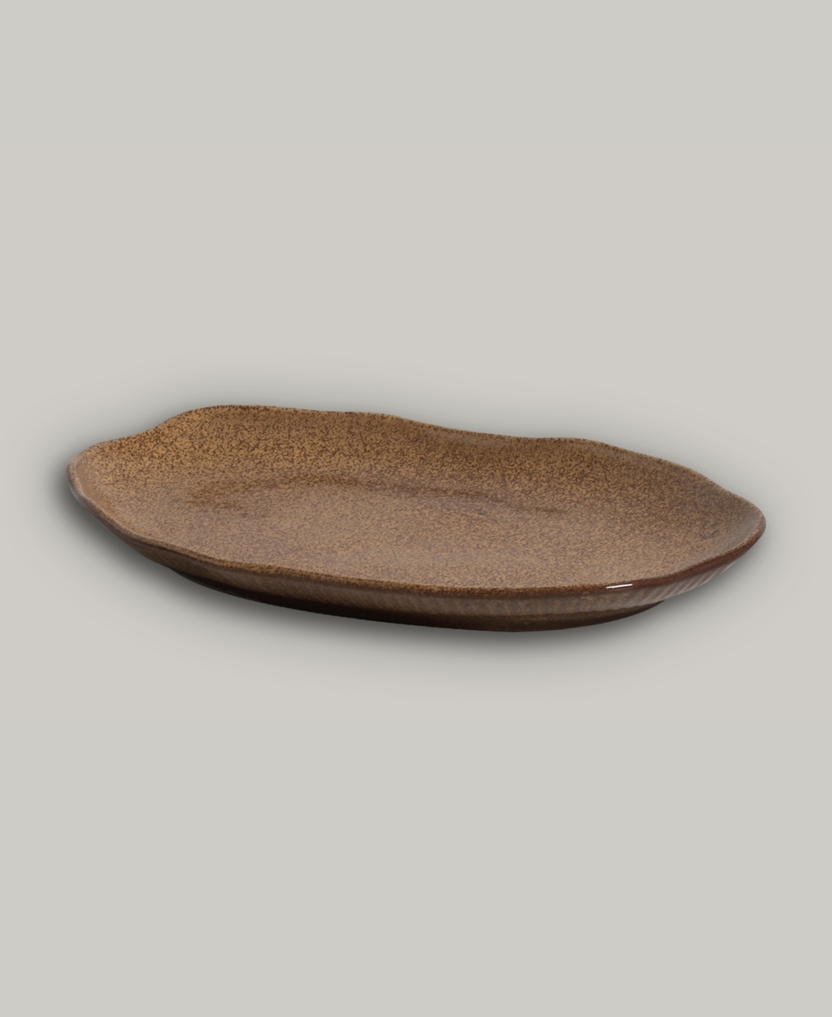 Porto Brasil Medium Shallow 11" Oval Platters, Set Of 4 In Dijon