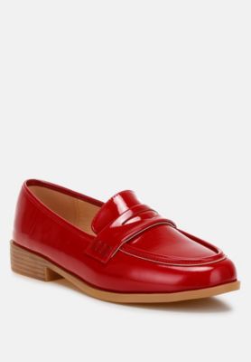 Womens Mogul Penny Strap Detail s Loafer