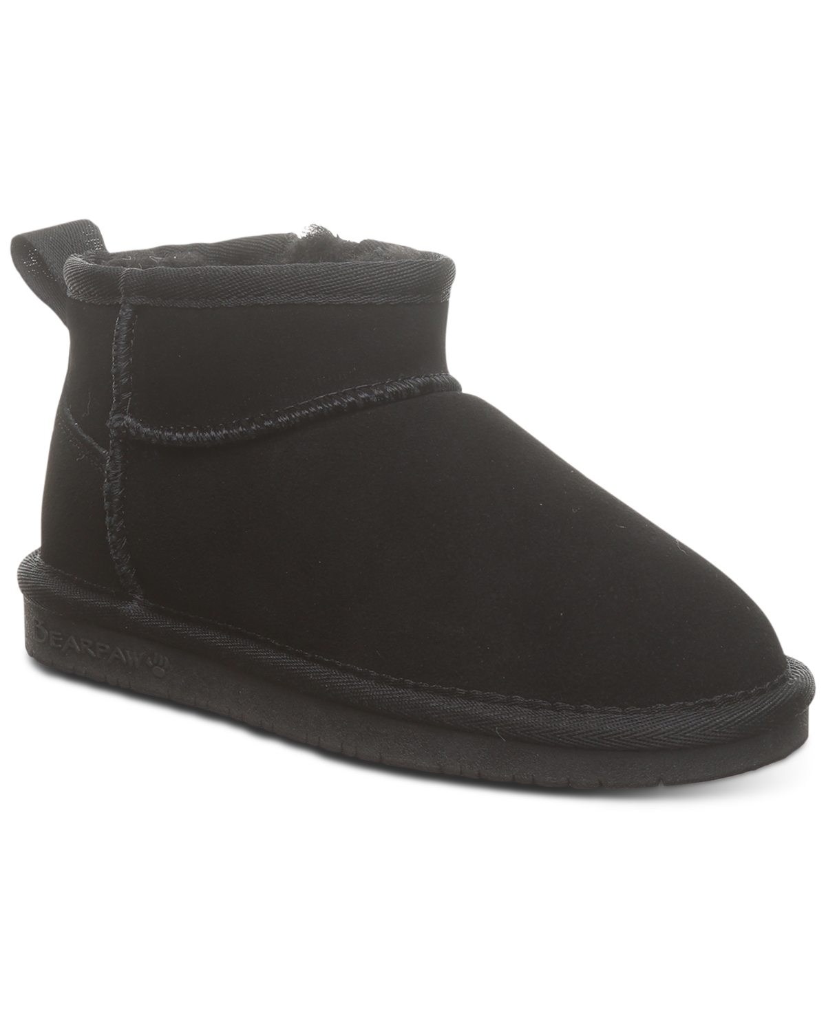 Shop Bearpaw Big Girls Kiara Winter Boots From Finish Line In Black