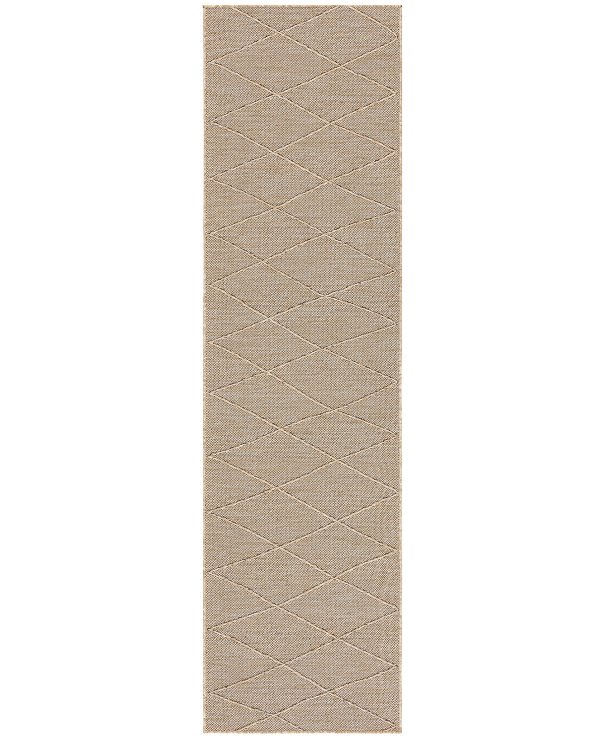 Nourison Home Washable Solutions Wsl01 2'2"x8' Runner Area Rug In Taupe