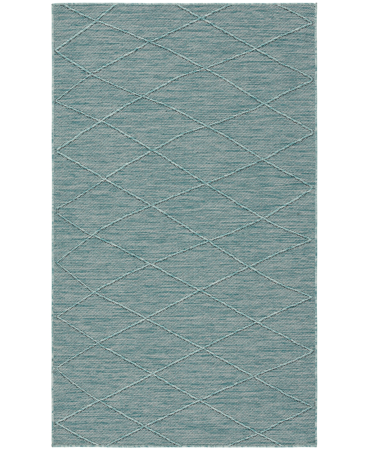 Nourison Home Washable Solutions Wsl01 3'x5' Area Rug In Aqua