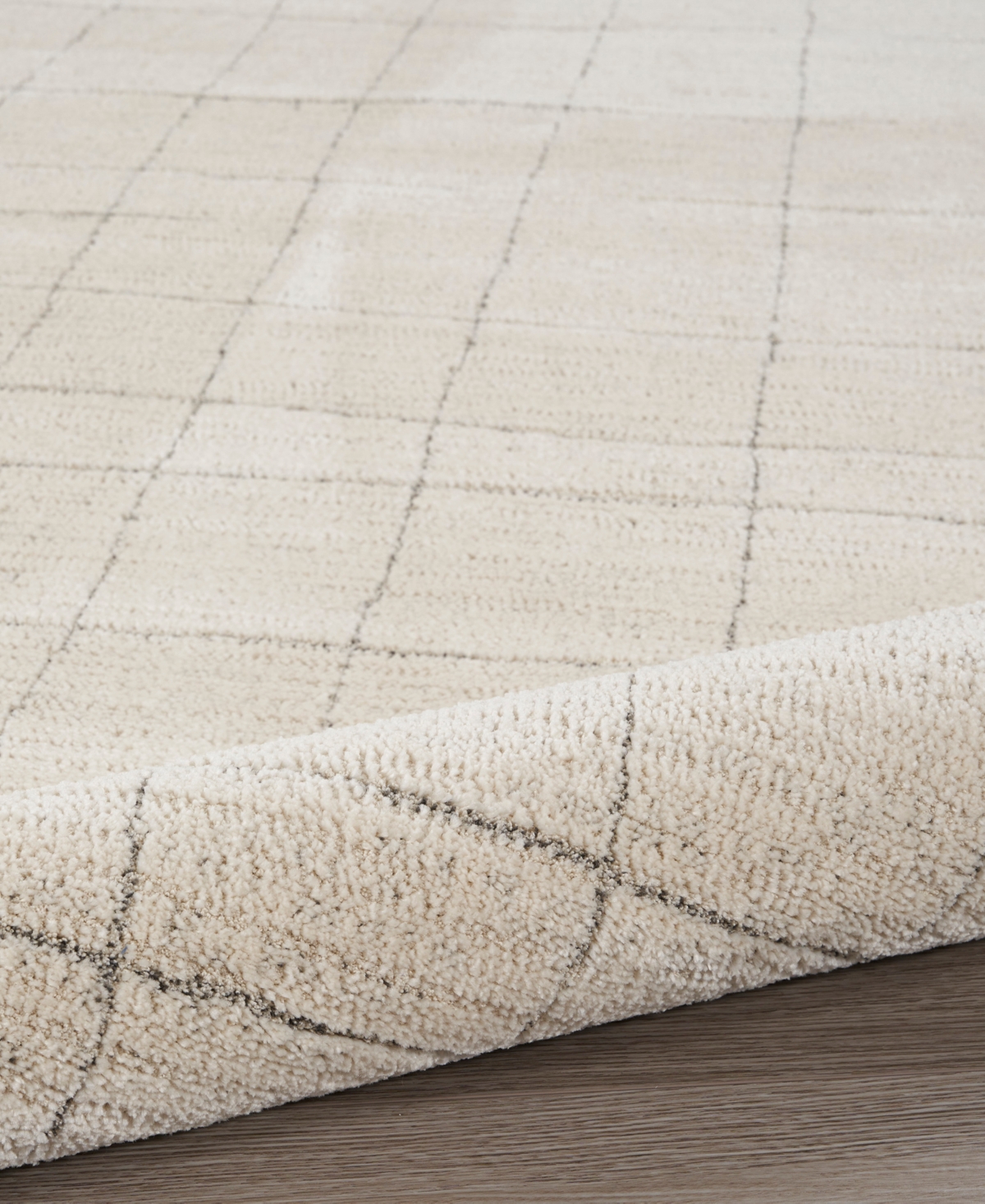 Nourison Home Andes And04 2'2"x7'6" Runner Area Rug In Ivory,gray