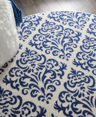 Grafix GRF06 5'3"x5'3" Round Area Rug