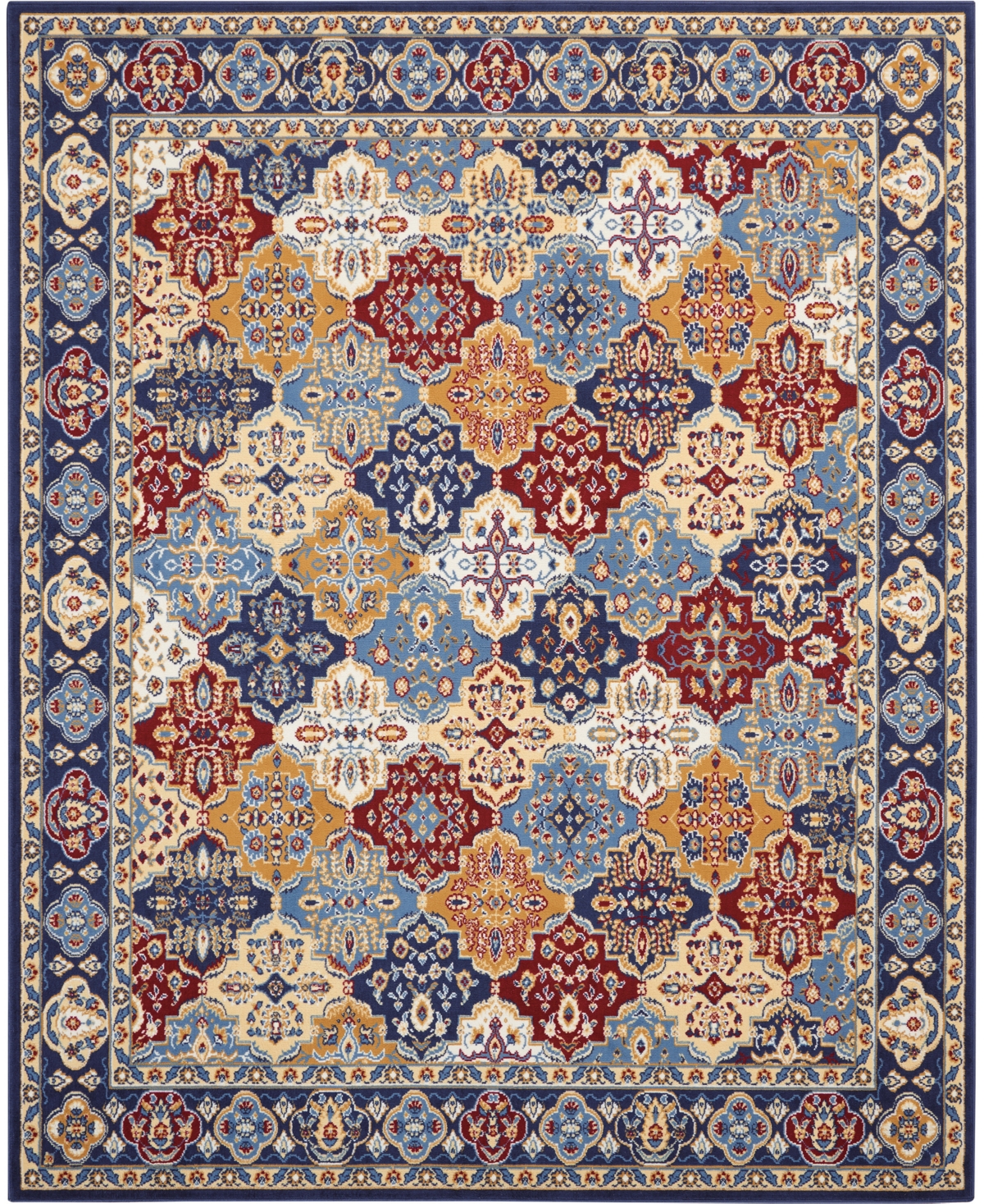 Nourison Home Grafix Grf31 7'10"x9'10" Area Rug In Multi