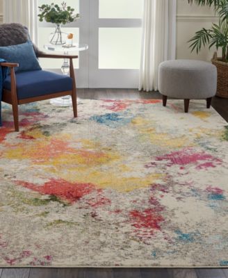 Celestial CES12 7'10"x10'6" Area Rug