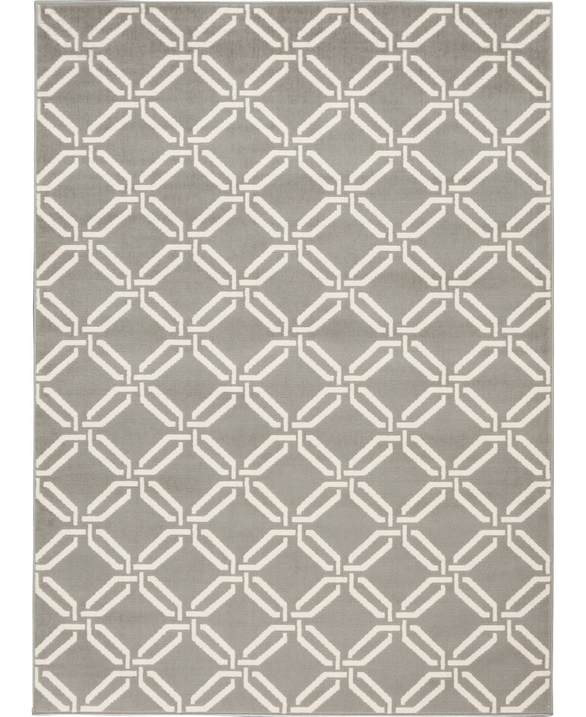 Nourison Home Jubilant Jub17 4'x6' Area Rug In Gray