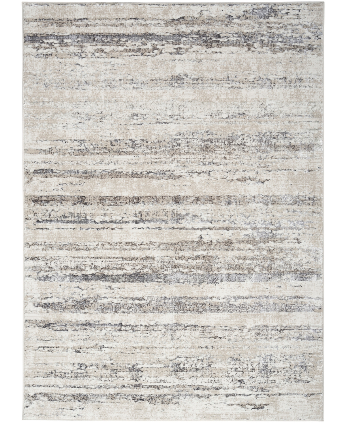 NOURISON HOME GLITZ GLZ10 5'3"X7'3" AREA RUG 