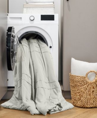 Porter Pleated 3-Pc. Comforter Set, Full