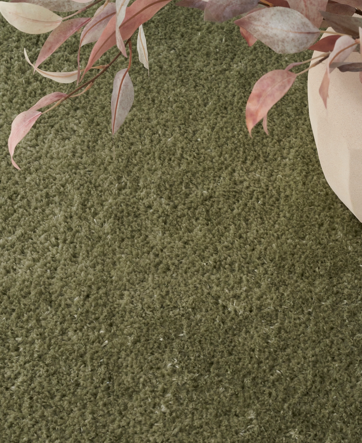 Nourison Home Pacific Shag Pcs01 7'10"x9'10" Area Rug In Green