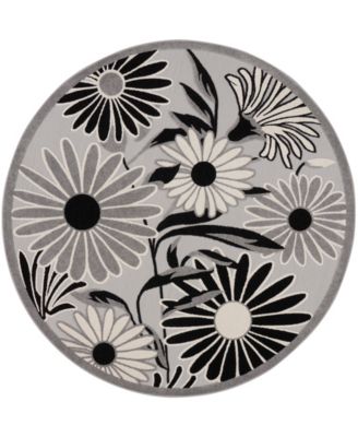 Aloha ALH33 7'10"x7'10" Round Area Rug