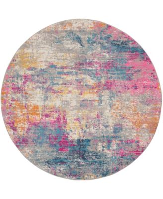 Passion PSN36 8'x8' Round Area Rug