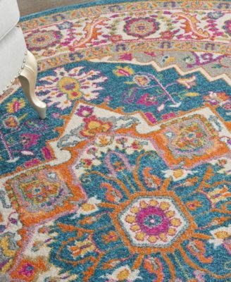 Passion PSN20 8'x8' Round Area Rug