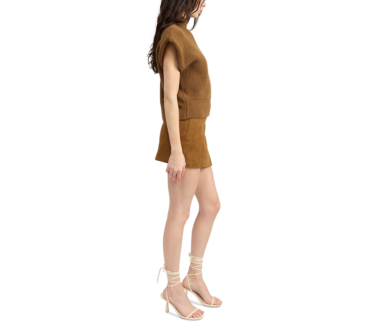 En Saison Women's Karalie Mock-Neck Knit Sweater
