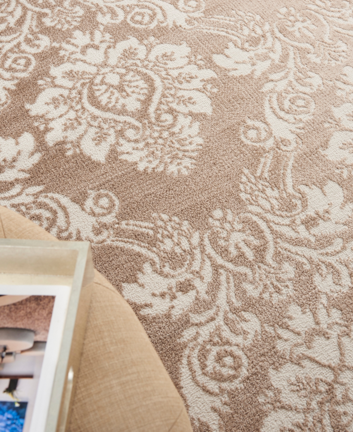 Nourison Home Elation Etn03 4'x6' Area Rug In Ivory