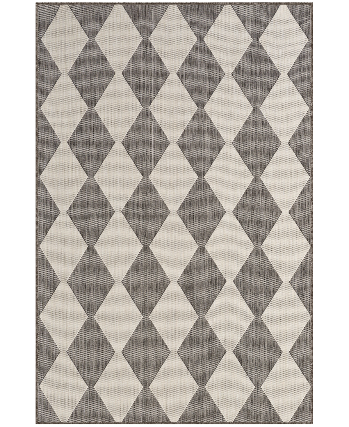 Nourison Home Positano Pos04 4'x6' Area Rug In Charcoal
