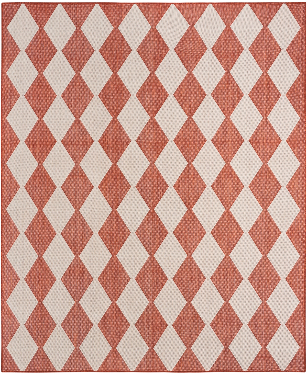 Nourison Home Positano Pos04 5'x7' Area Rug In Terracotta