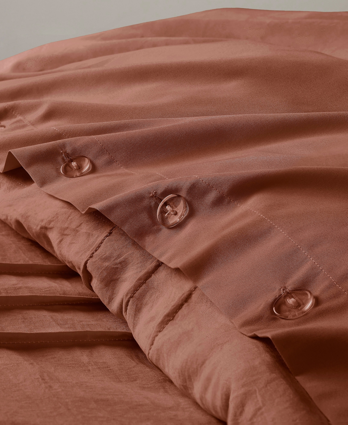 510 Design Porter Pleated 3-pc. Duvet Cover Set, Queen In Clay
