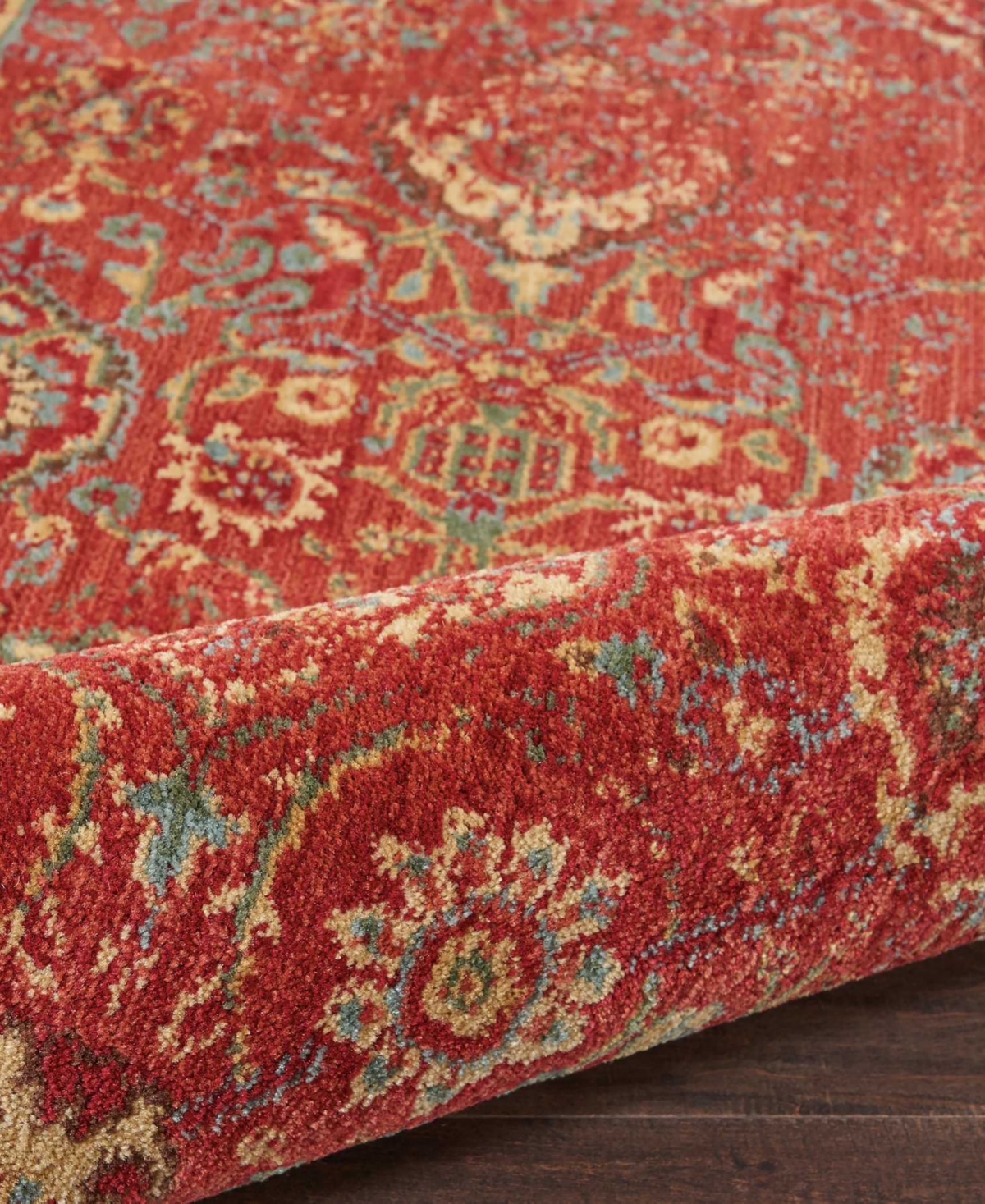 Nourison Home Somerset St90 3'6"x5'6" Area Rug In Brick