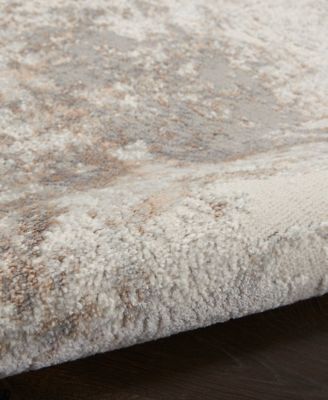 Nourison Home Elation Etn02 Rug Collection In Ivory,gray
