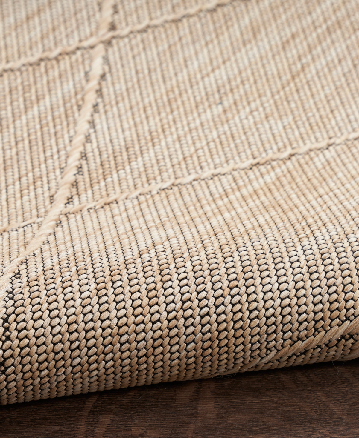 Nourison Home Washable Solutions Wsl01 8'x8' Round Area Rug In Taupe