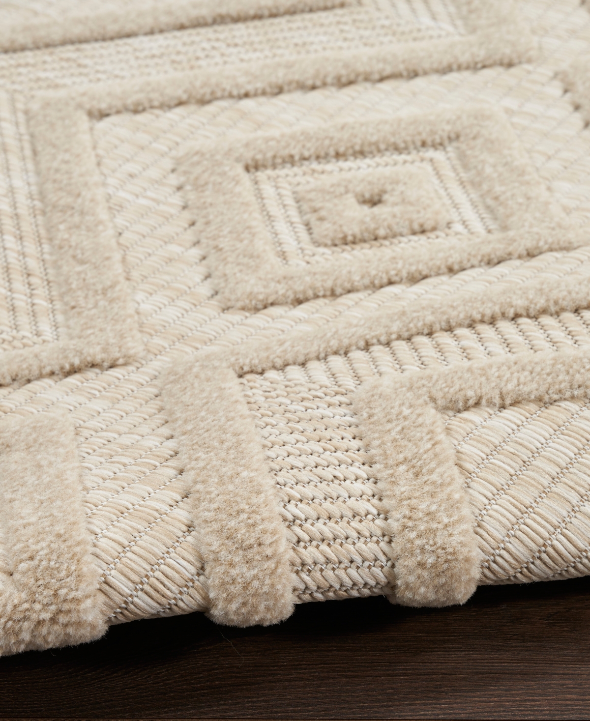 Nourison Home Versatile Nrv01 5'x7' Area Rug In Cream