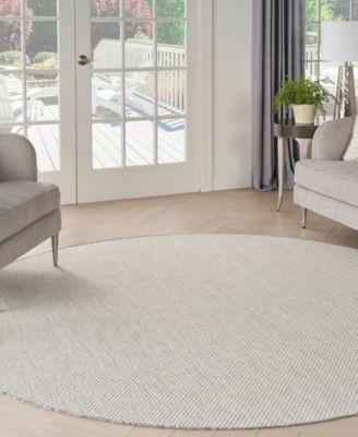 Courtyard COU01 6'x6' Round Area Rug