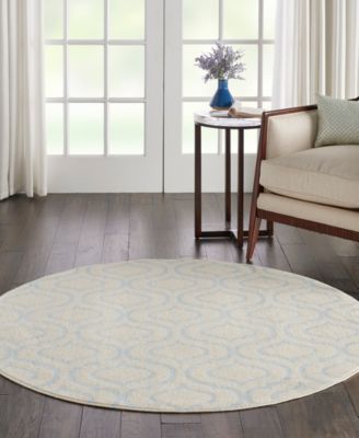 Jubilant JUB19 5'3"x5'3" Round Area Rug