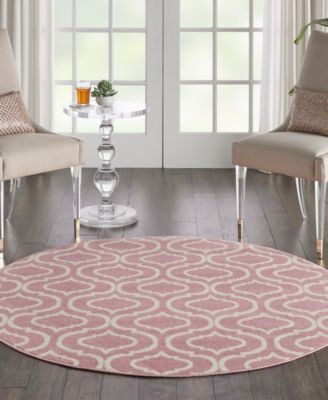 Jubilant JUB19 5'3"x5'3" Round Area Rug