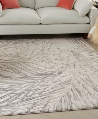 Rustic Textures RUS17 3'11"x5'11" Area Rug