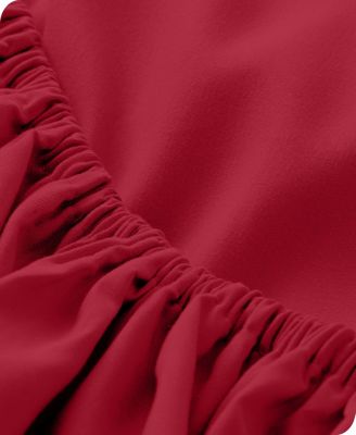 Ultra-Soft Double Brushed Microfiber Fitted Sheet, Full Size