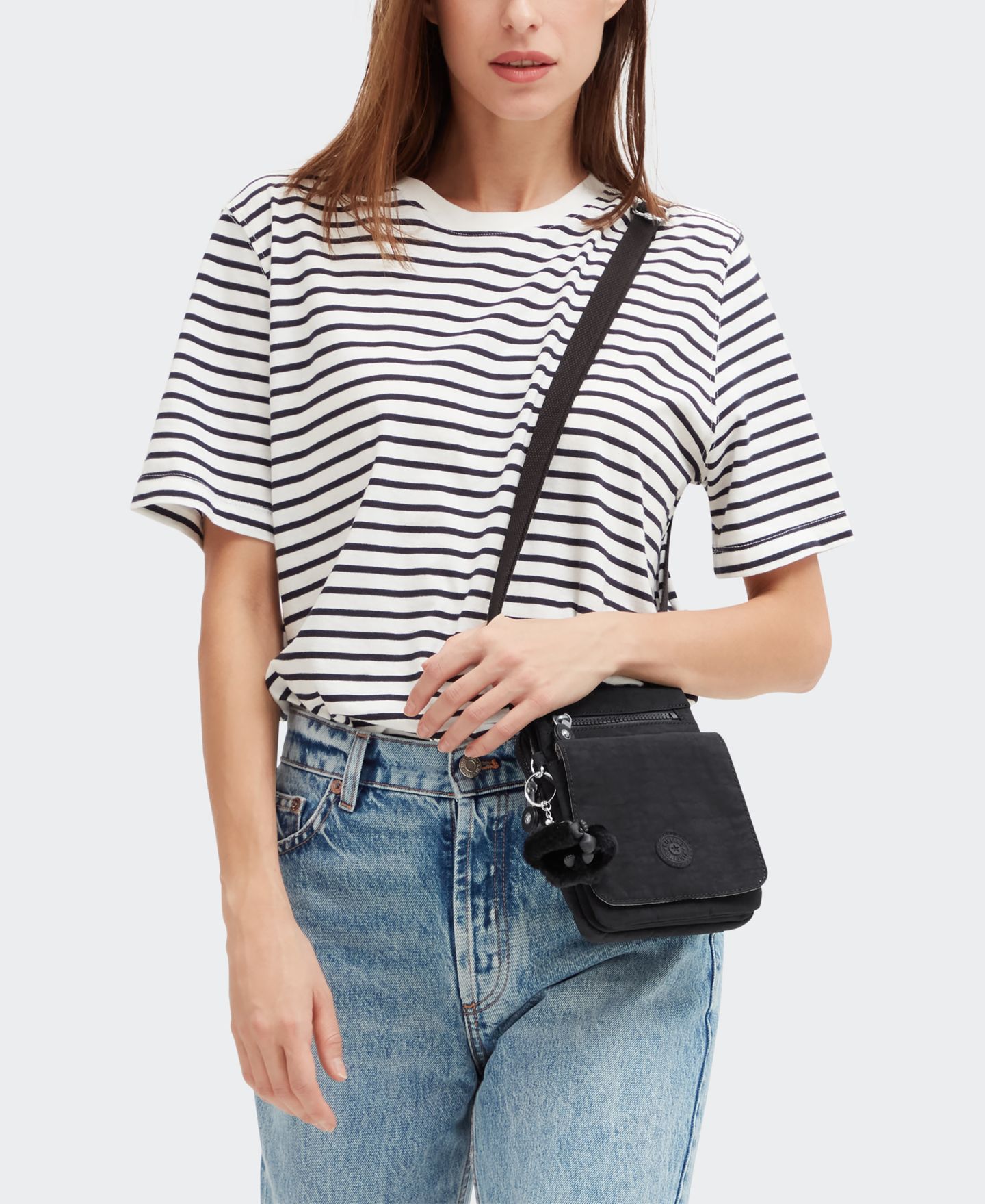 Женская сумка Kipling New Eldorado Mini Crossbody, цвет: Чёрный — фото 6