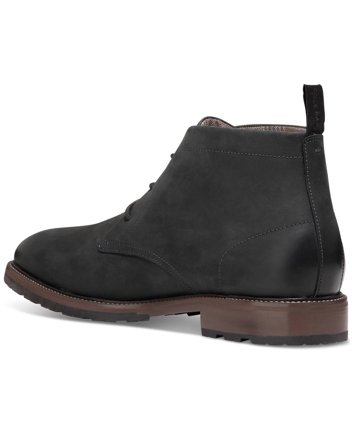 Cole Haan Men's Berkshire Lug Chukka Boot - Black-Truffle