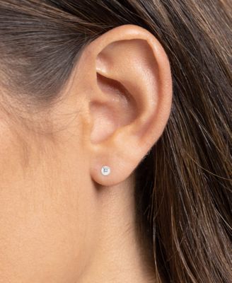 Polished Ball Stud Earrings in Sterling Silver, Created for Macy's