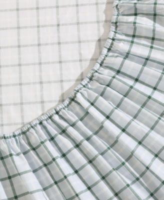 Printed 200-Thread Count Cotton Percale 4-Pc. Sheet Set, Full&nbsp;