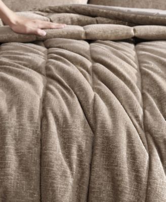 Banks Velvet 3-Pc. Comforter Set, Full/Queen