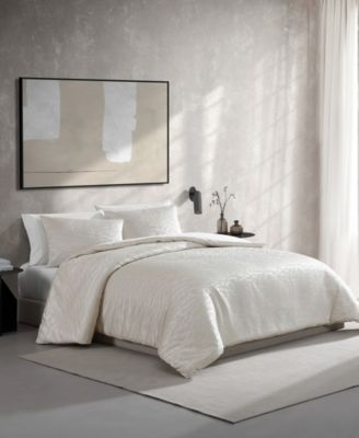 CLOSEOUT! Illusion Textured 3-Pc. Duvet Cover Set, Queen
