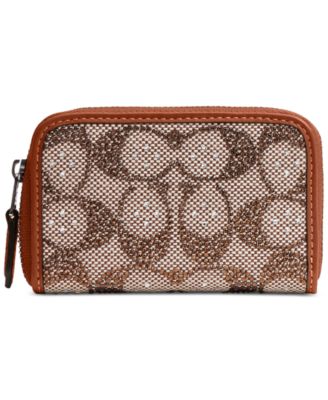 Coach signature wallet and shops matching makeup bag