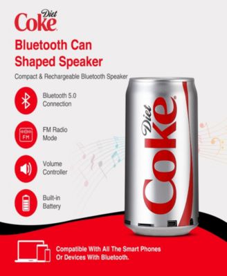 Diet Coke Can Shaped Bluetooth Speaker with Acrylic Case