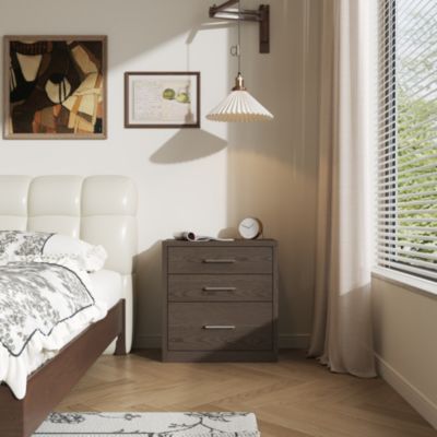 5 Drawers Nightstand with 2 Hidden Drawers,Bedside table,Chest of Drawers